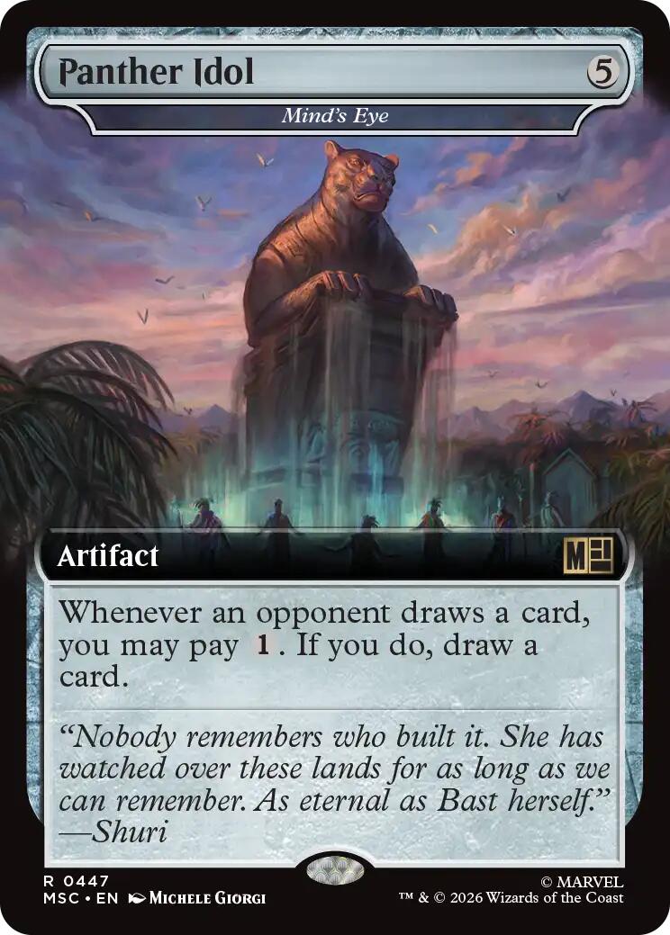 Panther Idol - Mind's Eye (Extended Art) [Marvel Super Heroes Commander] | Mega City Incorporated