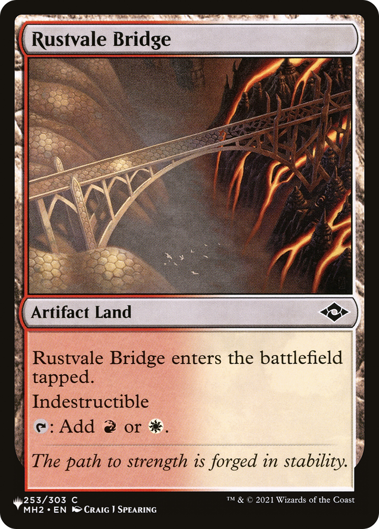 Rustvale Bridge [The List] | Mega City Incorporated