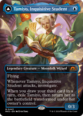 Tamiyo, Inquisitive Student // Tamiyo, Seasoned Scholar (Borderless) [Modern Horizons 3] | Mega City Incorporated
