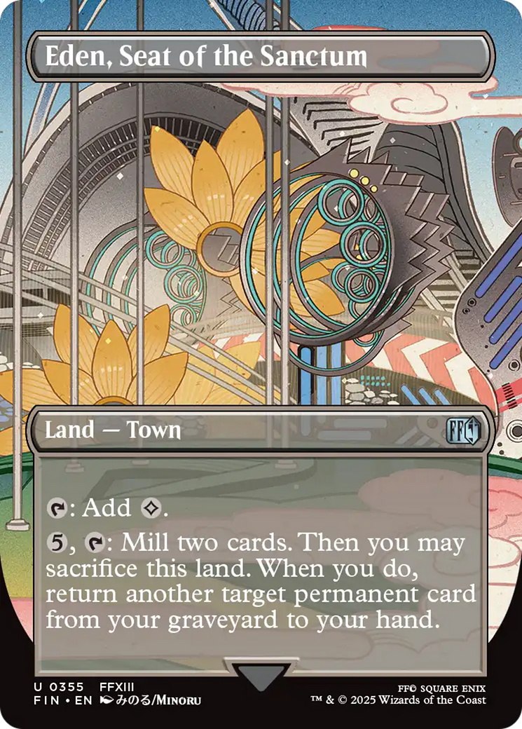 Eden, Seat of the Sanctum (Borderless) [FINAL FANTASY] | Mega City Incorporated