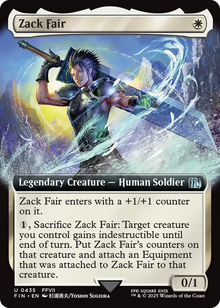 Zack Fair (Extended Art) [FINAL FANTASY] | Mega City Incorporated