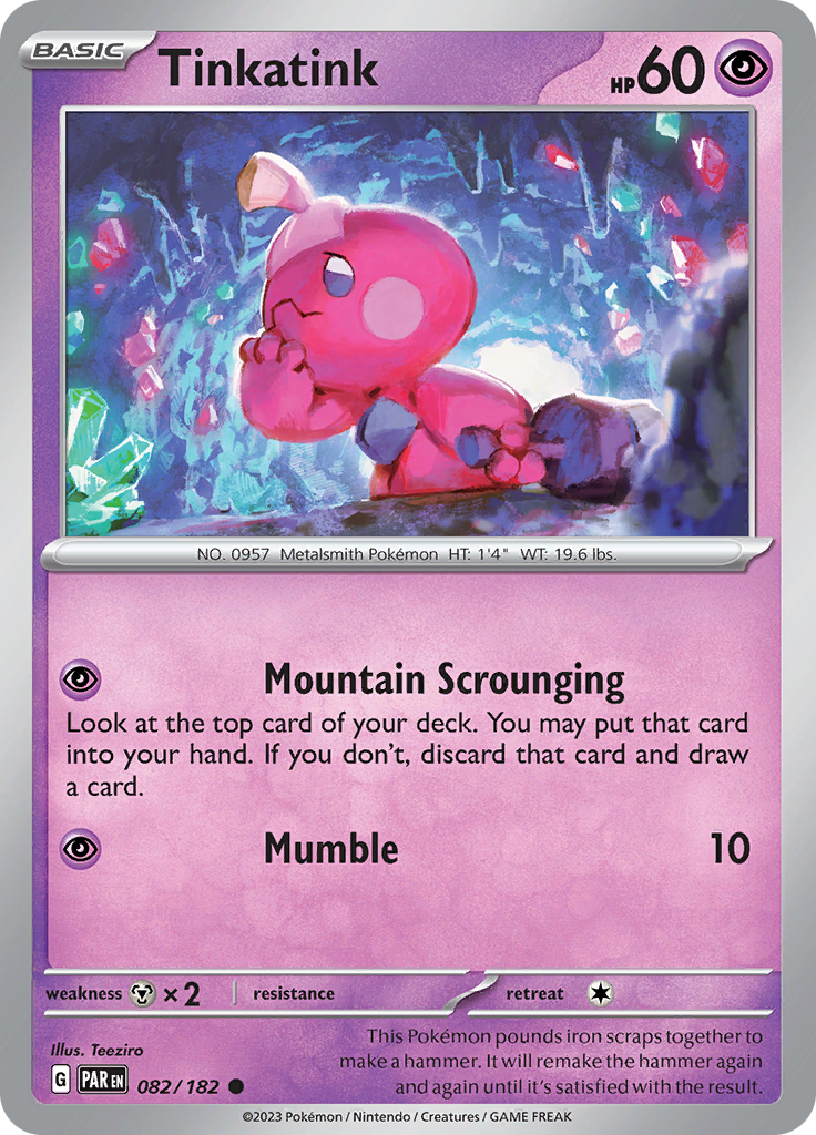 Tinkatink (082/182) [Scarlet & Violet: Paradox Rift] | Mega City Incorporated