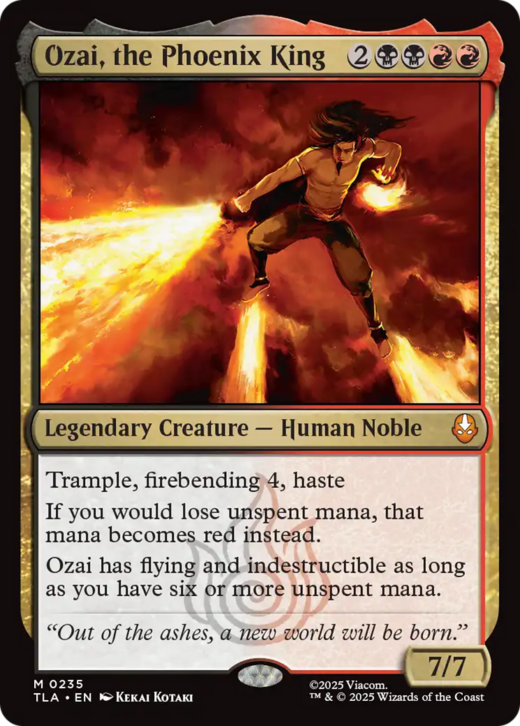 Ozai, the Phoenix King [Avatar: The Last Airbender] | Mega City Incorporated