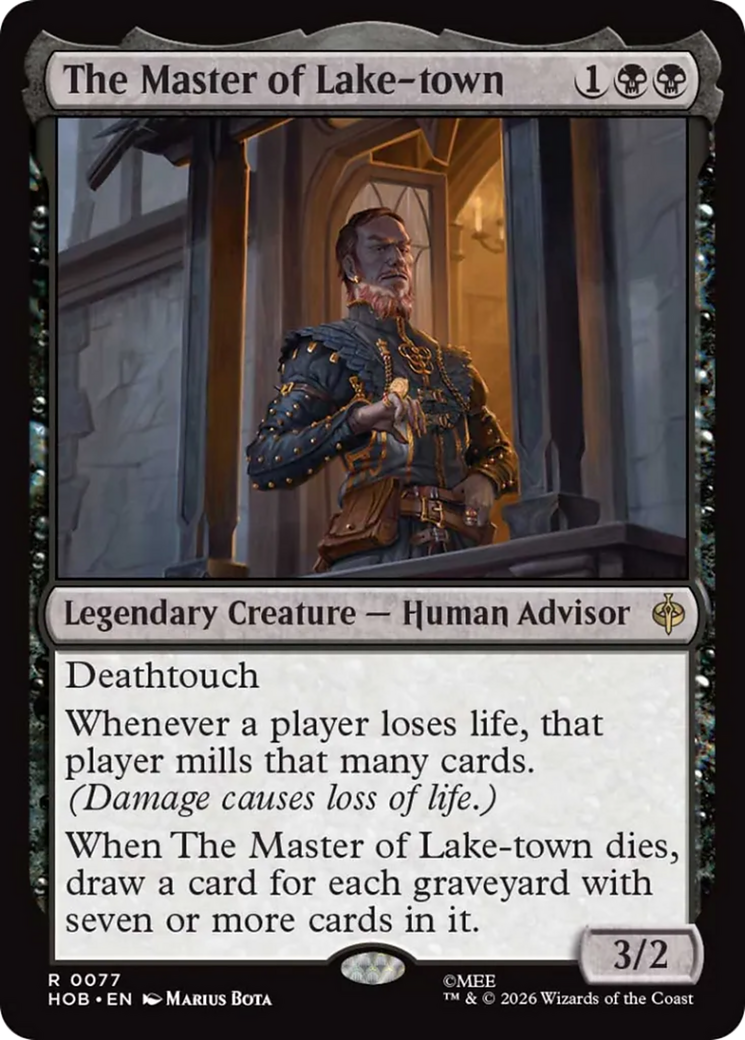 The Master of Lake-town [The Hobbit] | Mega City Incorporated