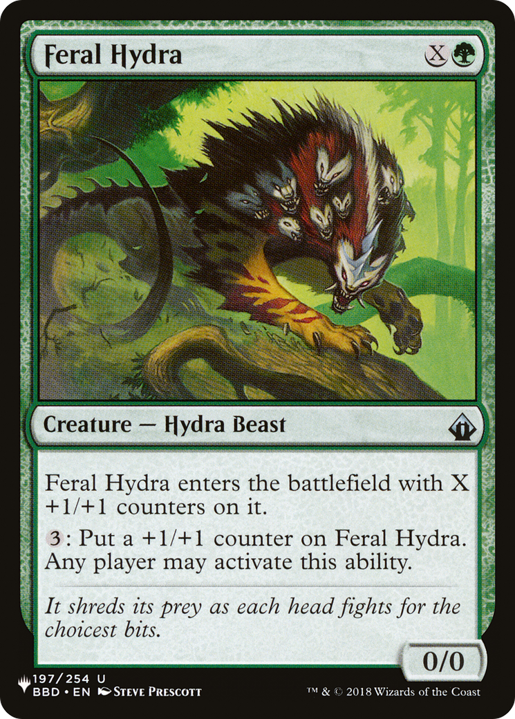 Feral Hydra [The List] | Mega City Incorporated