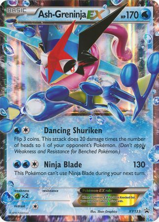 Ash-Greninja EX (XY133) (Jumbo Card) [XY: Black Star Promos] | Mega City Incorporated