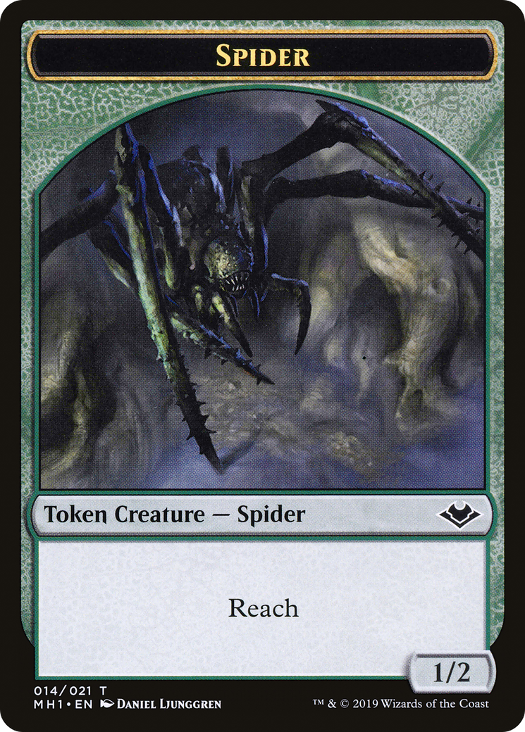 Shapeshifter // Spider Double-Sided Token [Modern Horizons Tokens] | Mega City Incorporated