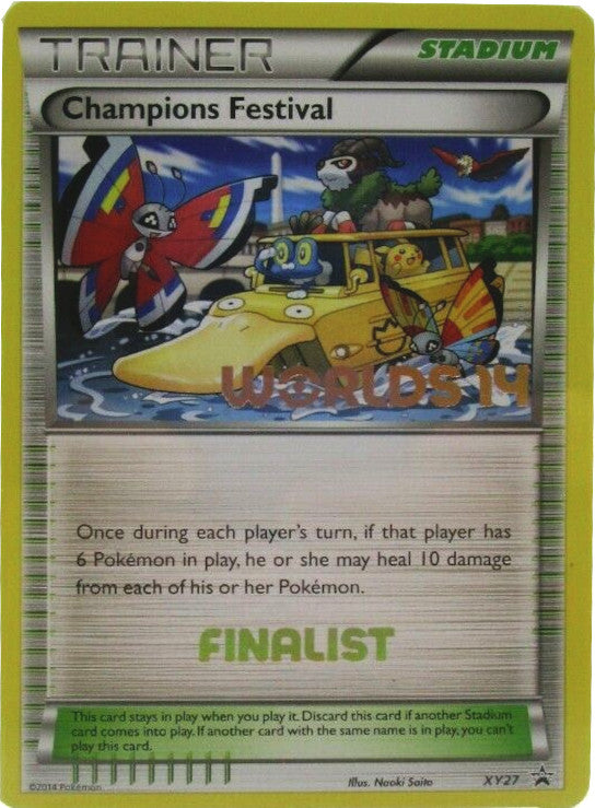 Champions Festival (XY27) (2014 Finalist) [XY: Black Star Promos] | Mega City Incorporated