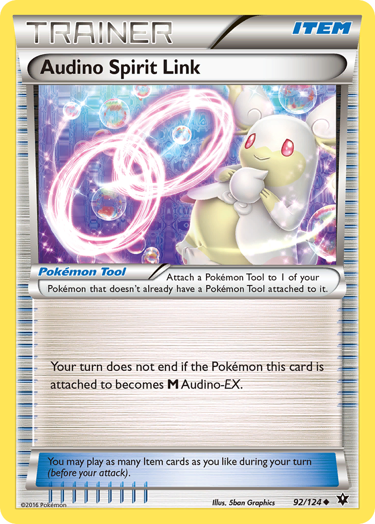 Audino Spirit Link (92/124) [XY: Fates Collide] | Mega City Incorporated