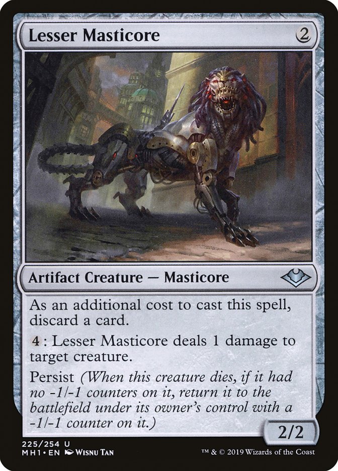 Lesser Masticore [Modern Horizons] | Mega City Incorporated