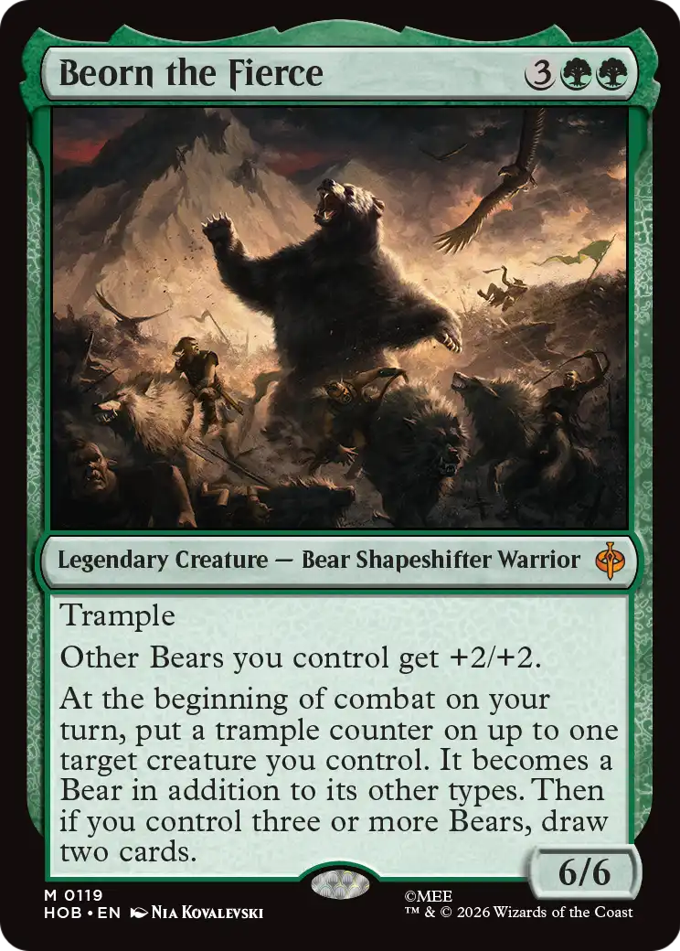 Beorn the Fierce [The Hobbit] | Mega City Incorporated