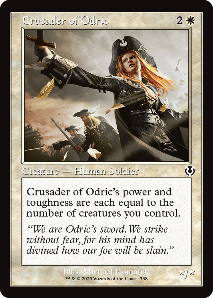 Crusader of Odric (Retro Frame) [Innistrad Remastered] | Mega City Incorporated