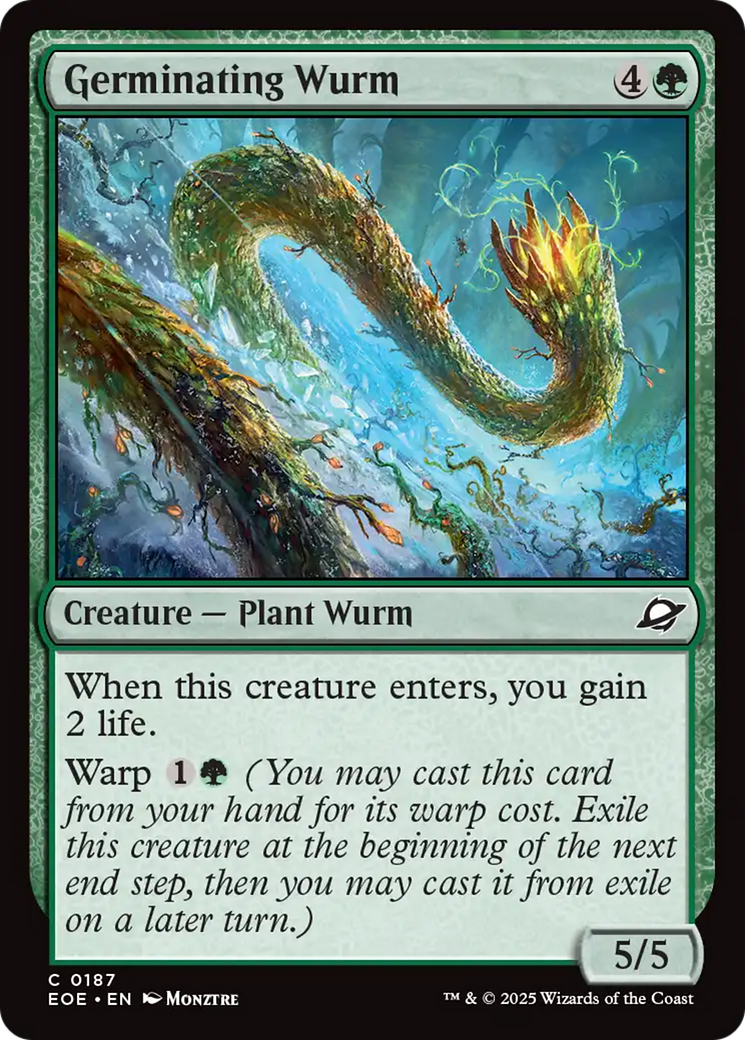 Germinating Wurm [Edge of Eternities] | Mega City Incorporated