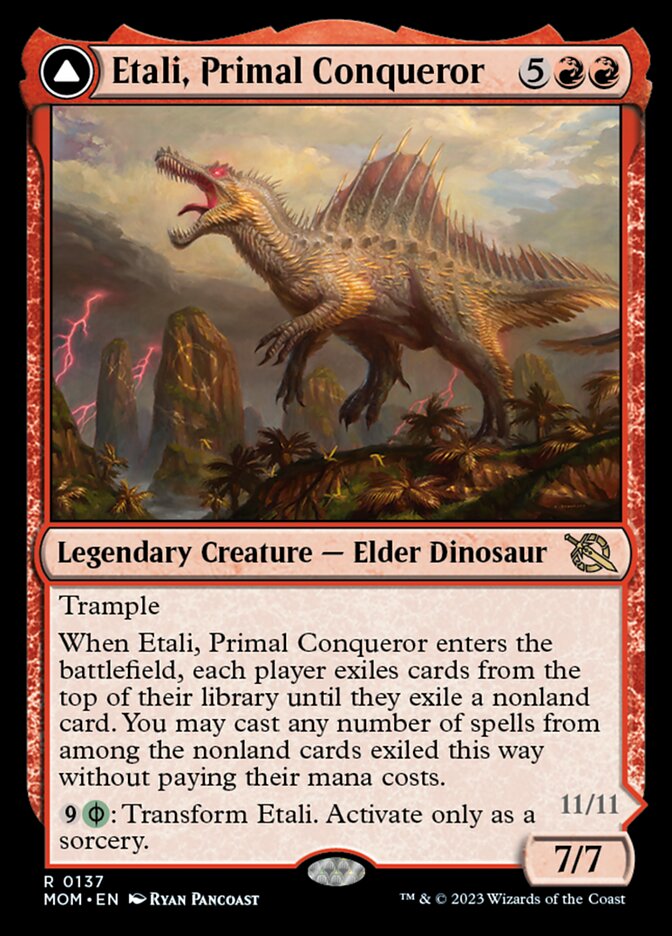 Etali, Primal Conqueror // Etali, Primal Sickness [March of the Machine] | Mega City Incorporated