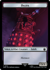 Dalek // Beast Double-Sided Token [Doctor Who Tokens] | Mega City Incorporated