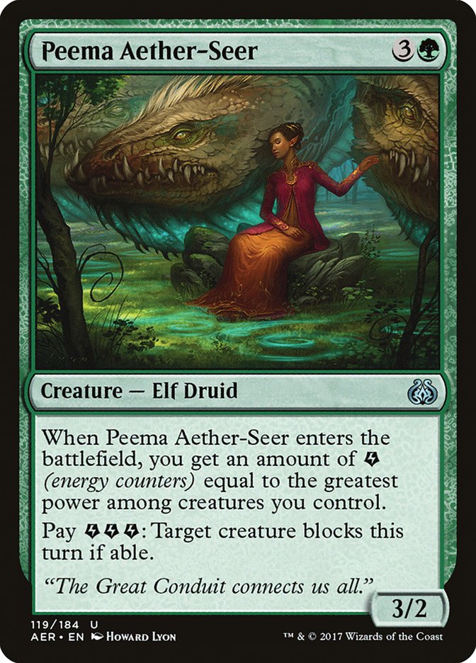 Peema Aether-Seer [Aether Revolt] | Mega City Incorporated