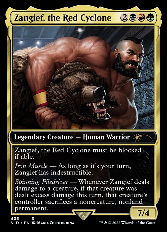 Zangief, the Red Cyclone [Secret Lair Drop Series] | Mega City Incorporated