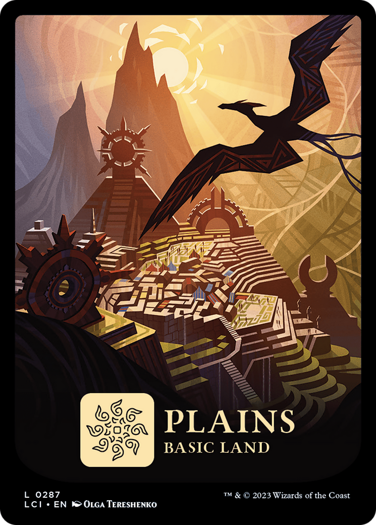 Plains (0287) [The Lost Caverns of Ixalan] | Mega City Incorporated