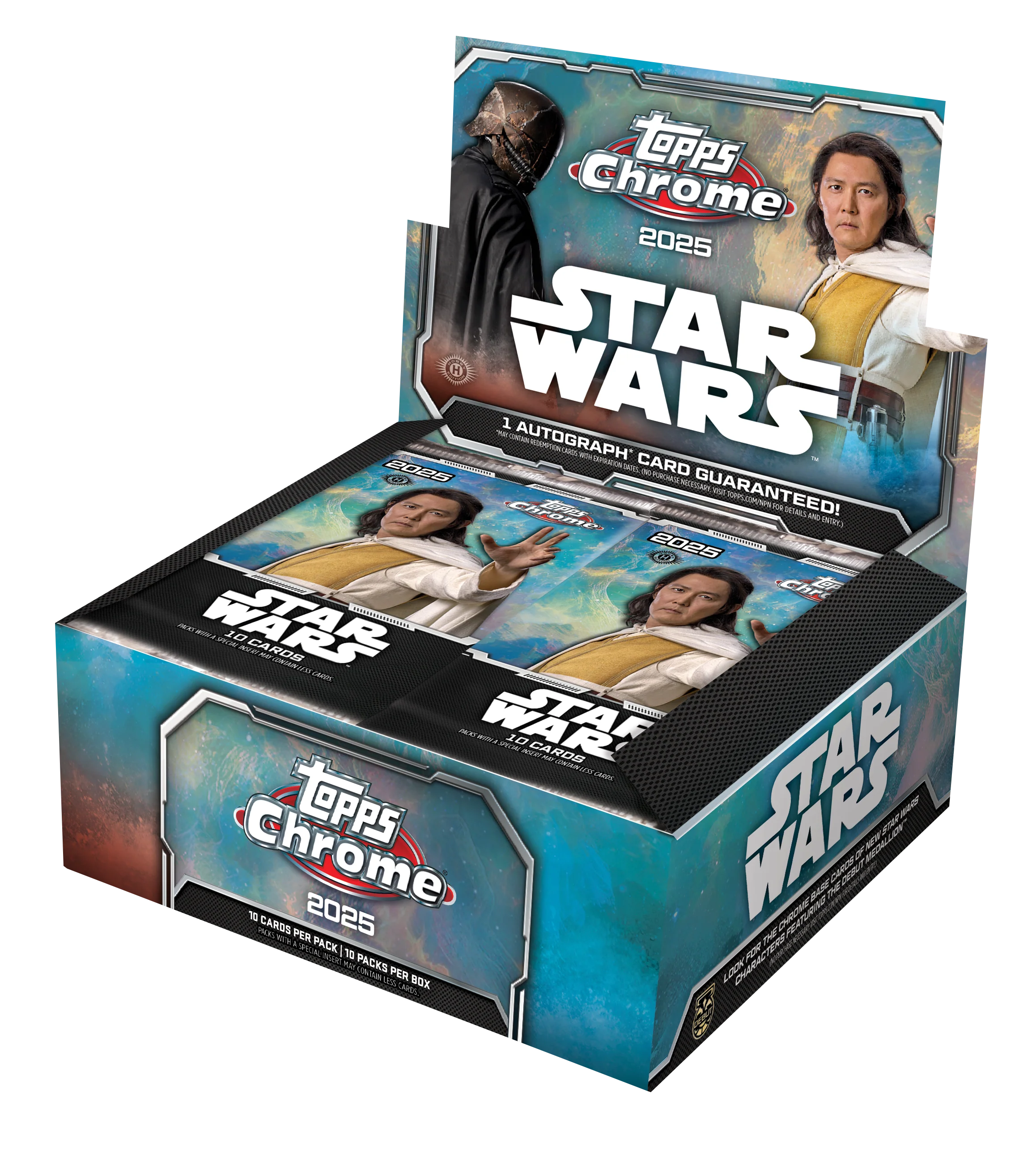 2025 Topps Chrome® Star Wars - Hobby Box | Mega City Incorporated