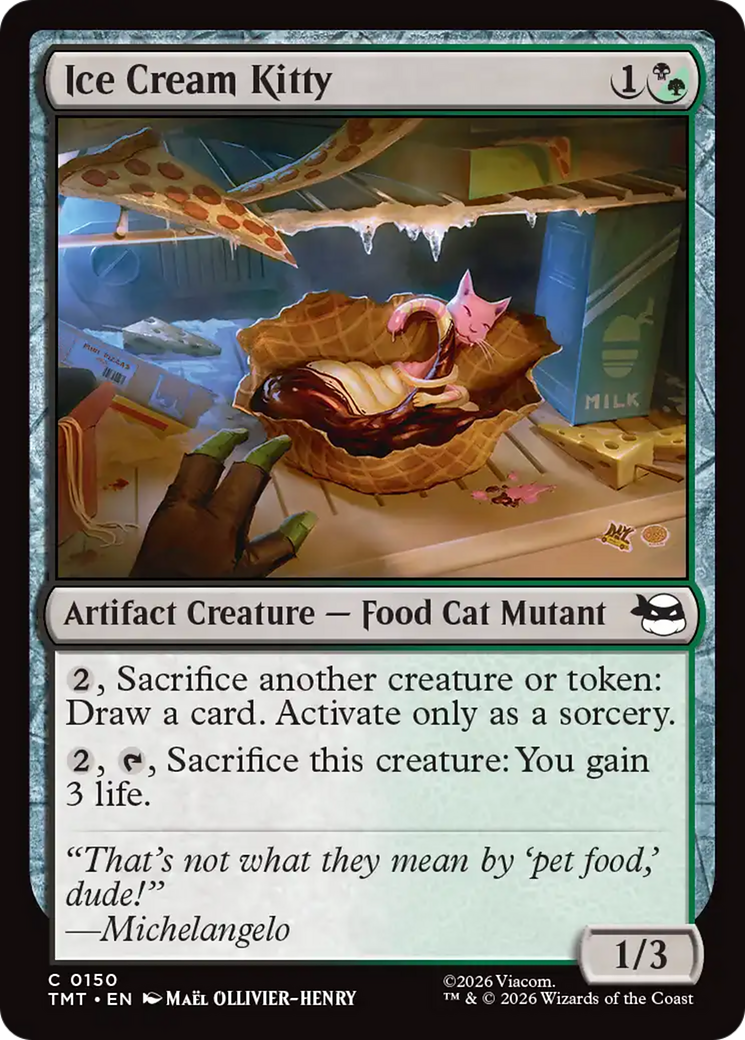 Ice Cream Kitty [Teenage Mutant Ninja Turtles] | Mega City Incorporated