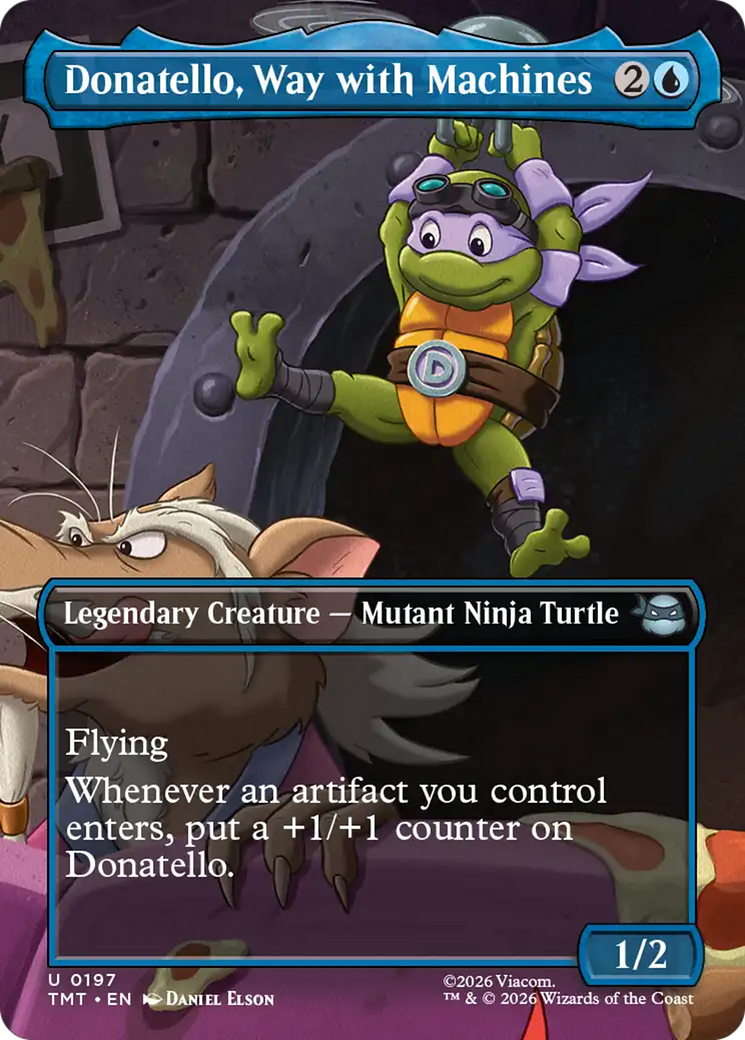 Donatello, Way with Machines (Borderless) [Teenage Mutant Ninja Turtles] | Mega City Incorporated