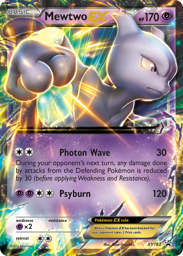 Mewtwo EX (XY183) [XY: Black Star Promos] | Mega City Incorporated