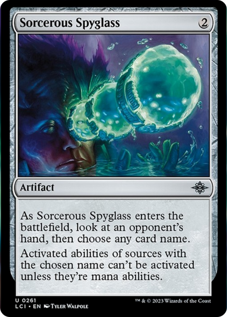 Sorcerous Spyglass [The Lost Caverns of Ixalan] | Mega City Incorporated