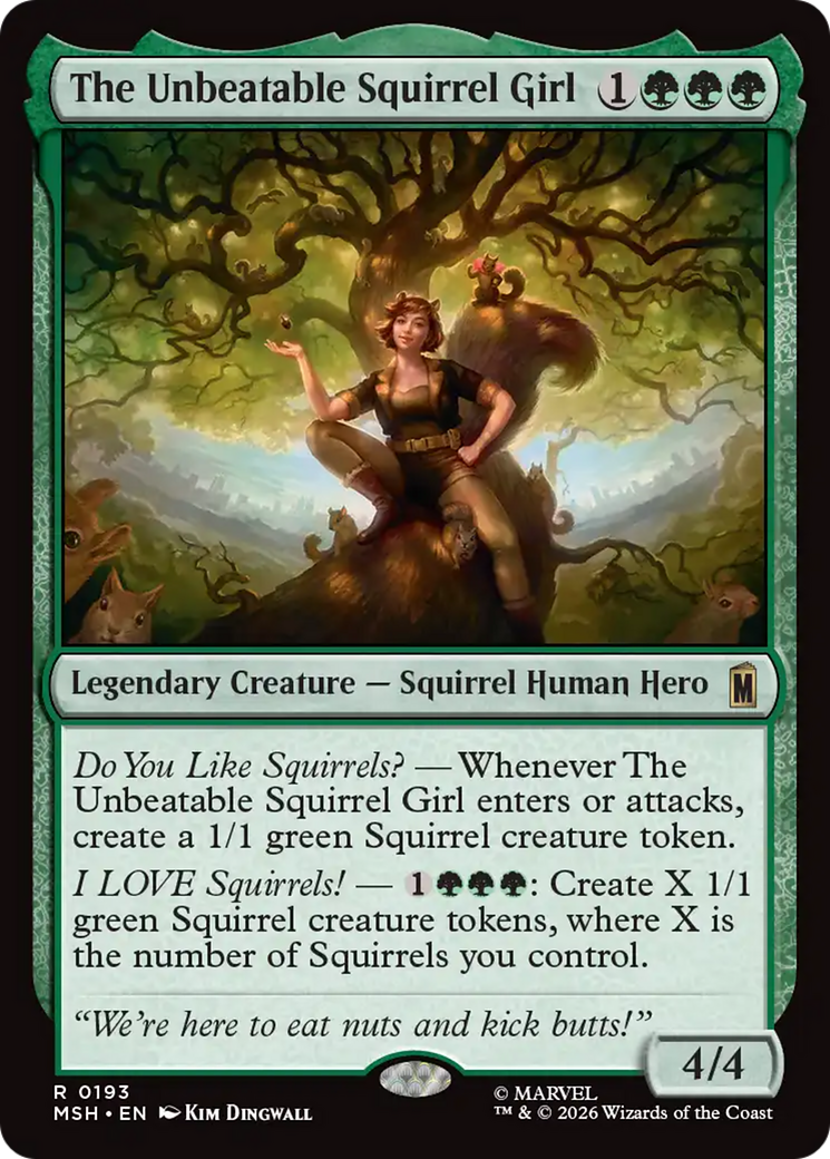 The Unbeatable Squirrel Girl [Marvel Super Heroes] | Mega City Incorporated