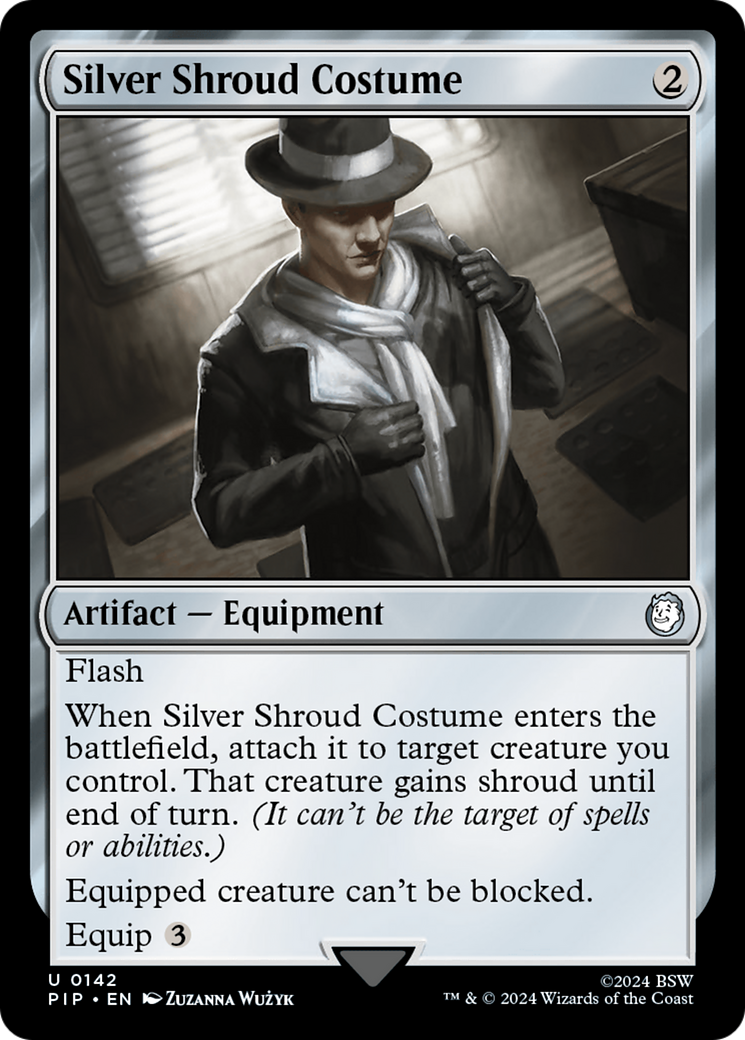 Silver Shroud Costume [Fallout] | Mega City Incorporated