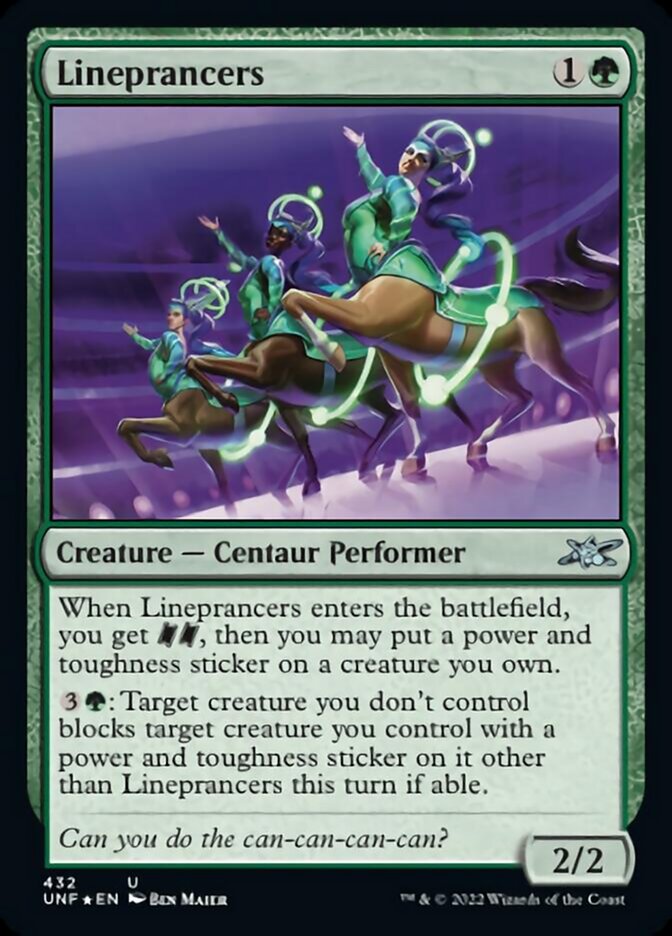 Lineprancers (Galaxy Foil) [Unfinity] | Mega City Incorporated