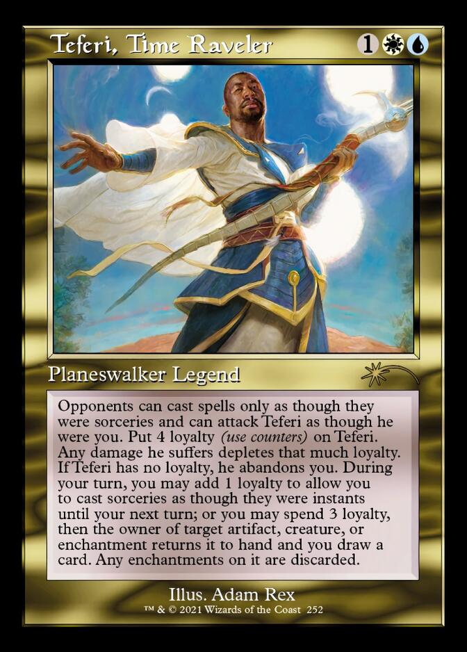 Teferi, Time Raveler (Retro) [Secret Lair Drop Series] | Mega City Incorporated
