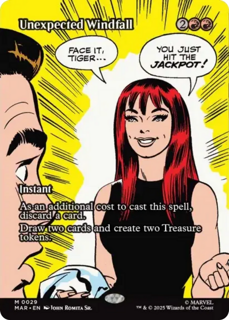 Unexpected Windfall (Borderless) [Marvel Universe: Eternal-Legal] | Mega City Incorporated