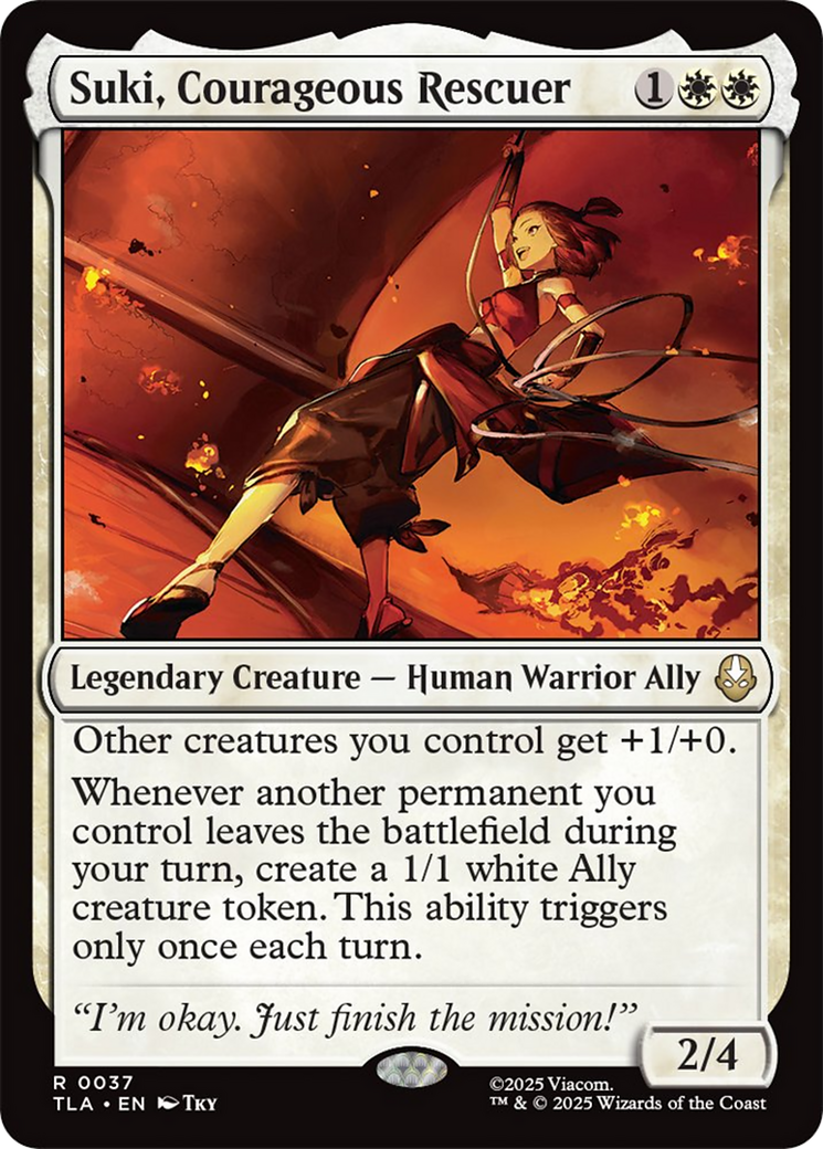 Suki, Courageous Rescuer [Avatar: The Last Airbender] | Mega City Incorporated