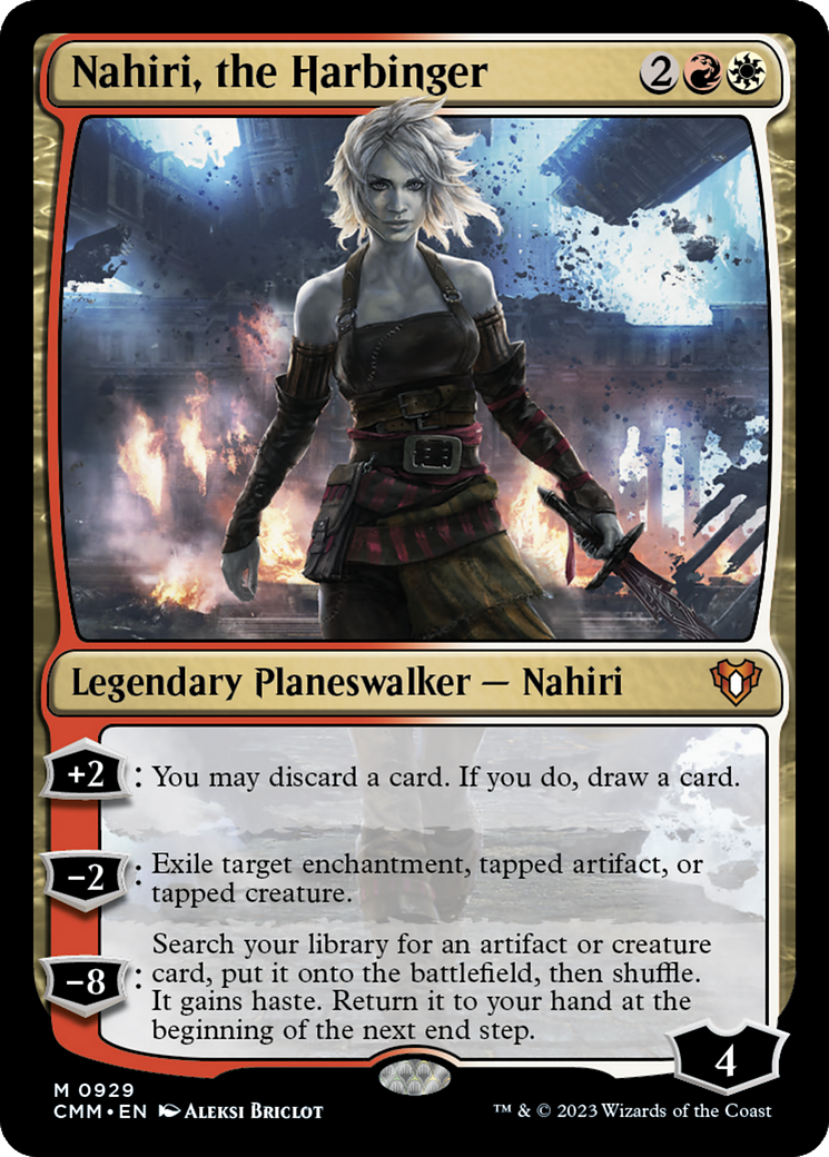 Nahiri, the Harbinger [Commander Masters] | Mega City Incorporated