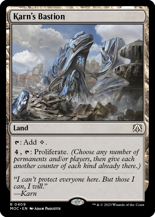 Karn's Bastion [March of the Machine Commander] | Mega City Incorporated