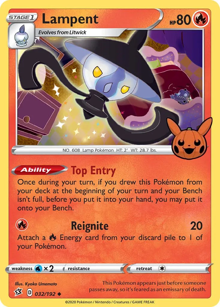 Lampent (032/192) [Trick or Trade] | Mega City Incorporated