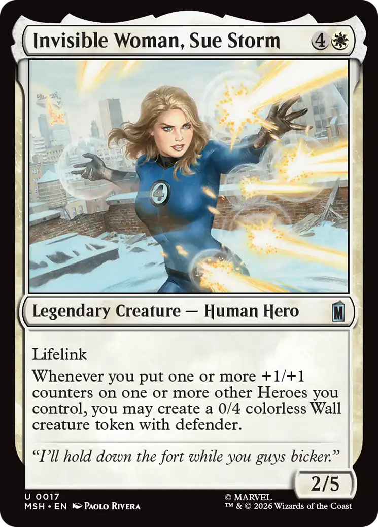 Invisible Woman, Sue Storm [Marvel Super Heroes] | Mega City Incorporated