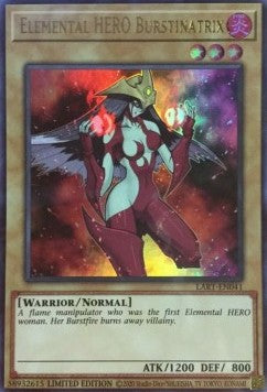 Elemental HERO Burstinatrix [LART-EN041] Ultra Rare | Mega City Incorporated