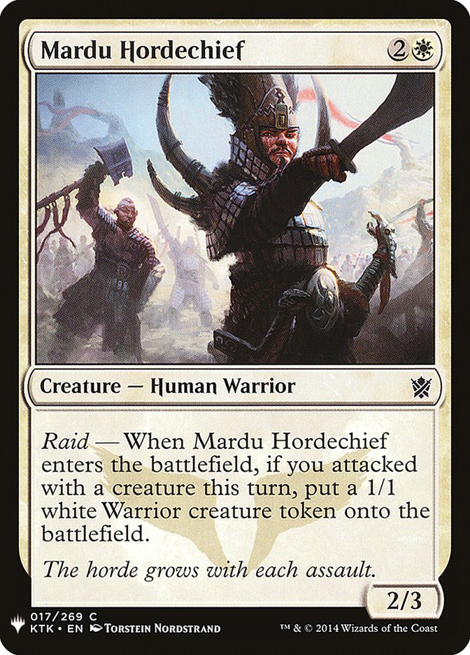 Mardu Hordechief [Mystery Booster] | Mega City Incorporated