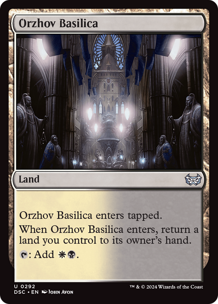 Orzhov Basilica [Duskmourn: House of Horror Commander] | Mega City Incorporated