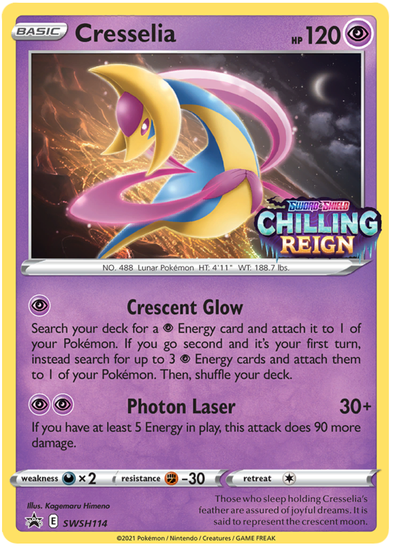 Cresselia (SWSH114) [Sword & Shield: Black Star Promos] | Mega City Incorporated