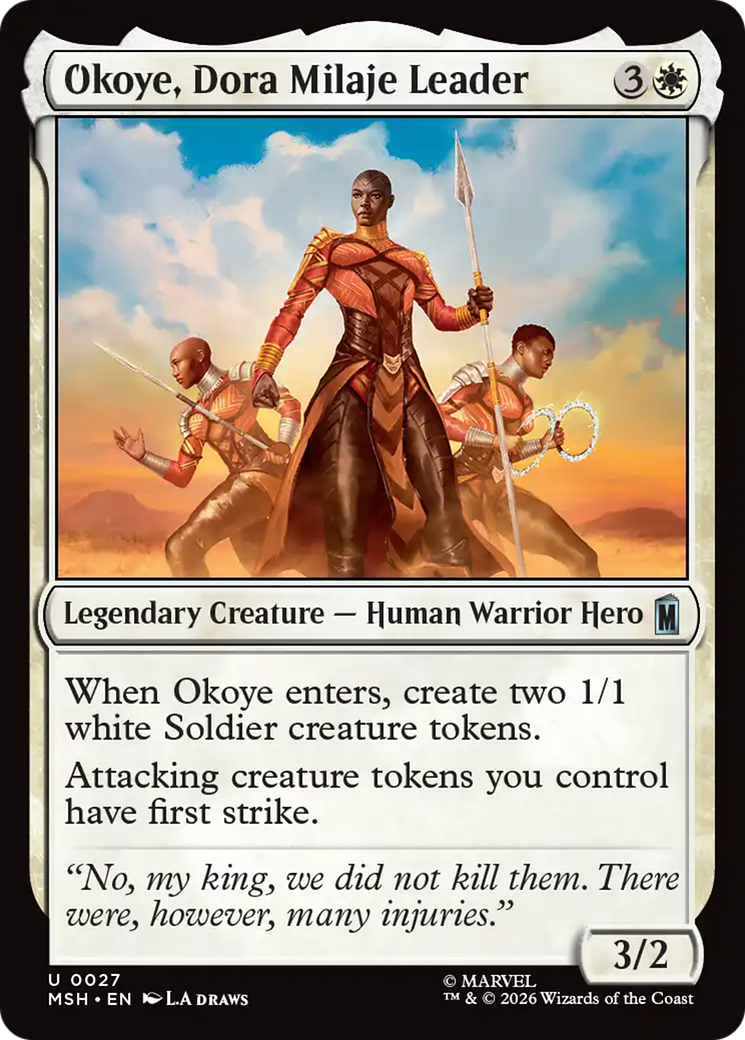 Okoye, Dora Milaje Leader [Marvel Super Heroes] | Mega City Incorporated