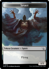 Treasure (20) // Spirit (14) Double-Sided Token [March of the Machine Tokens] | Mega City Incorporated