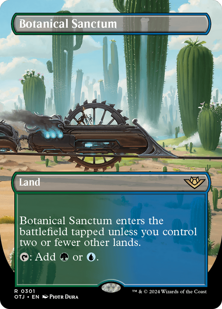 Botanical Sanctum (Borderless) [Outlaws of Thunder Junction] | Mega City Incorporated