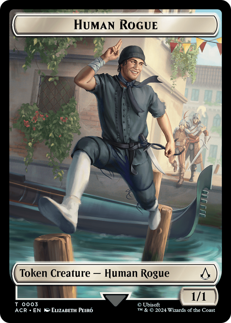 Human Rogue Token [Assassin's Creed Tokens] | Mega City Incorporated