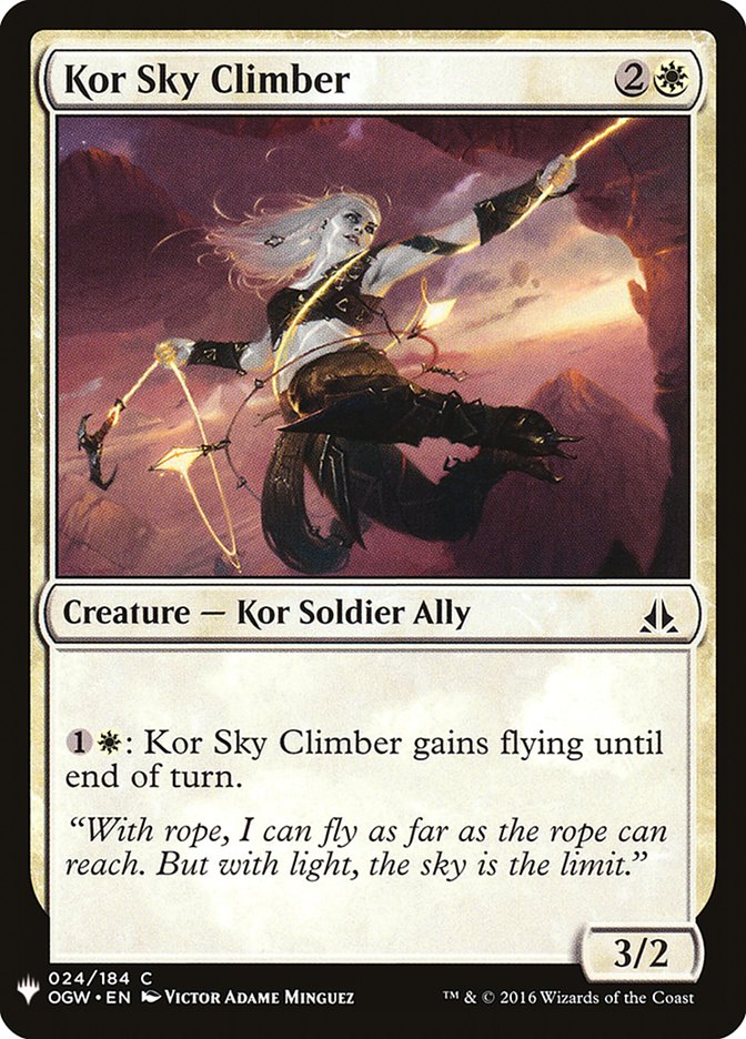 Kor Sky Climber [Mystery Booster] | Mega City Incorporated