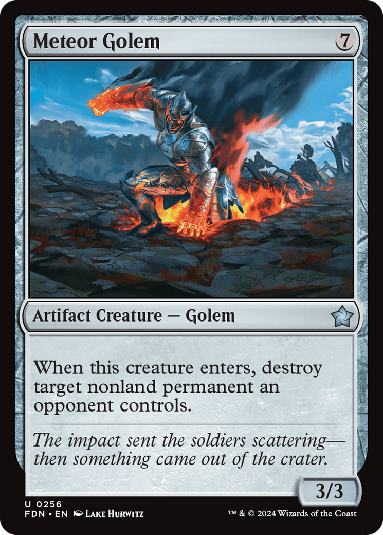 Meteor Golem [Foundations] | Mega City Incorporated