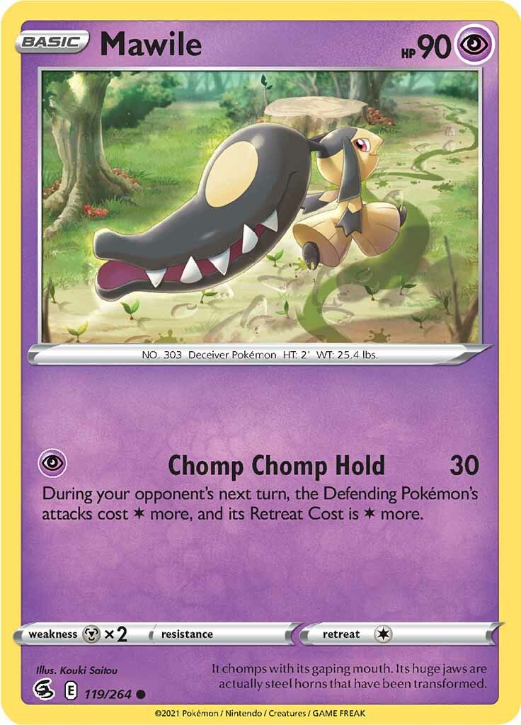 Mawile (119/264) [Sword & Shield: Fusion Strike] | Mega City Incorporated