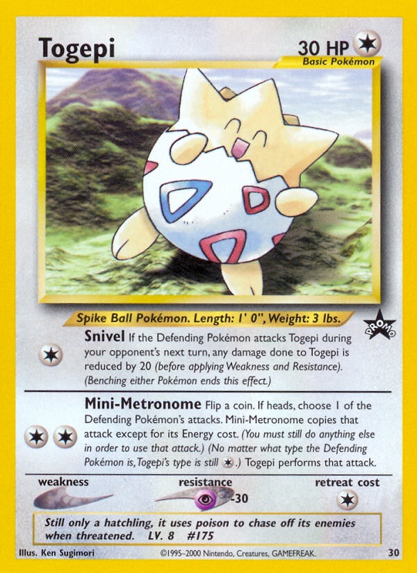 Togepi (30) [Wizards of the Coast: Black Star Promos] | Mega City Incorporated