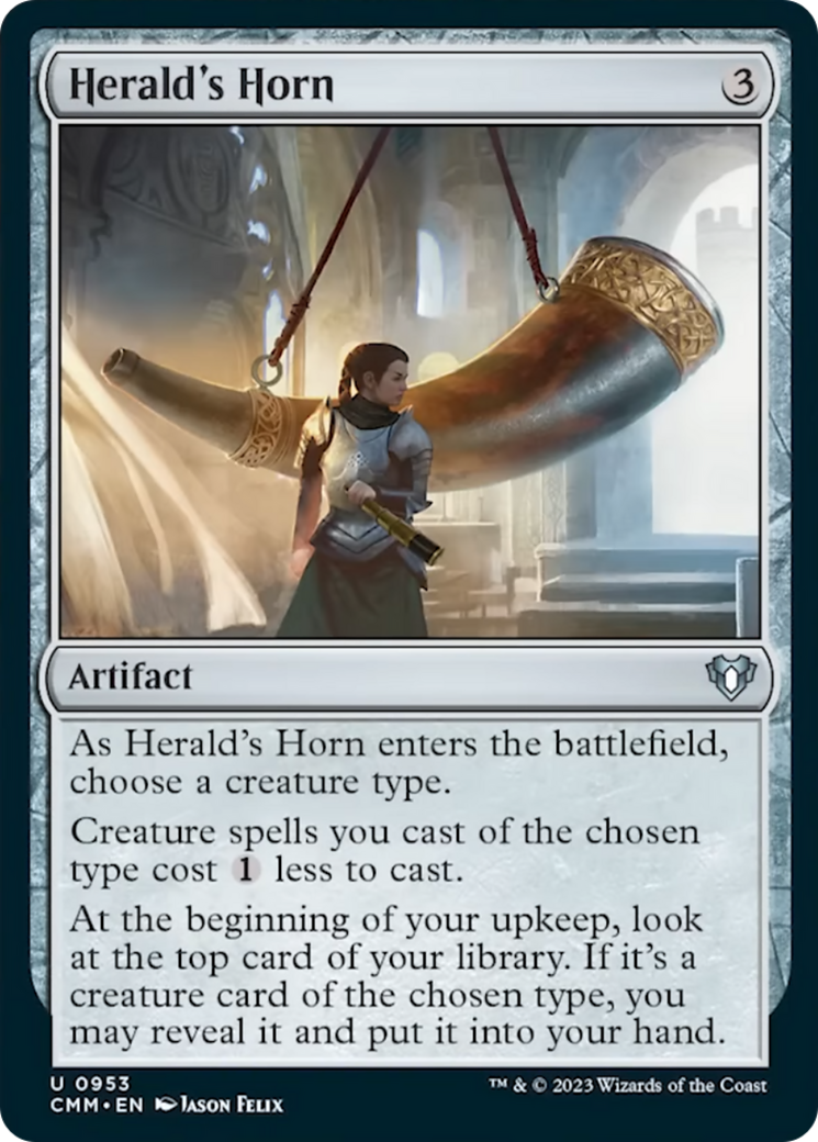 Herald's Horn [Commander Masters] | Mega City Incorporated